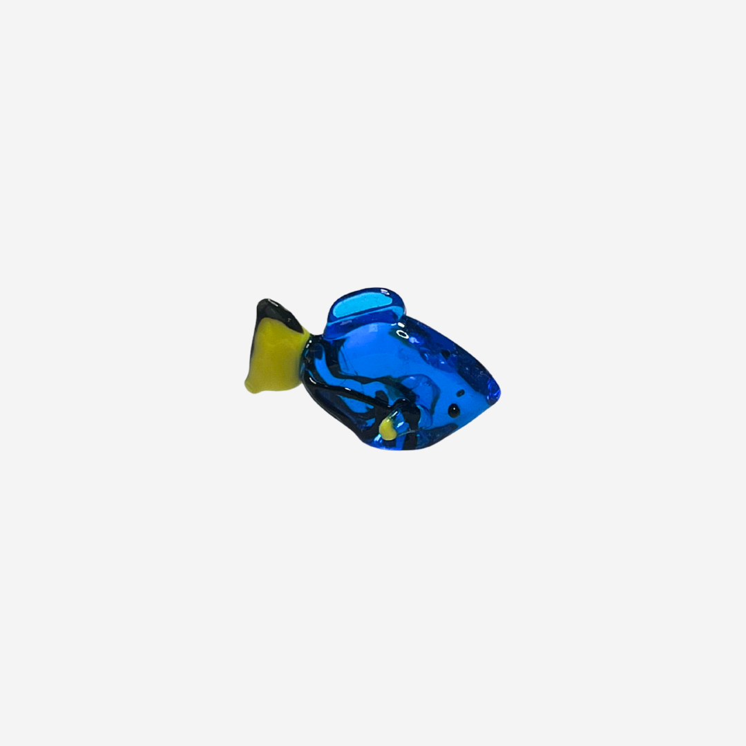 Handmade Lampwork Glass Figurine - Tang Fish